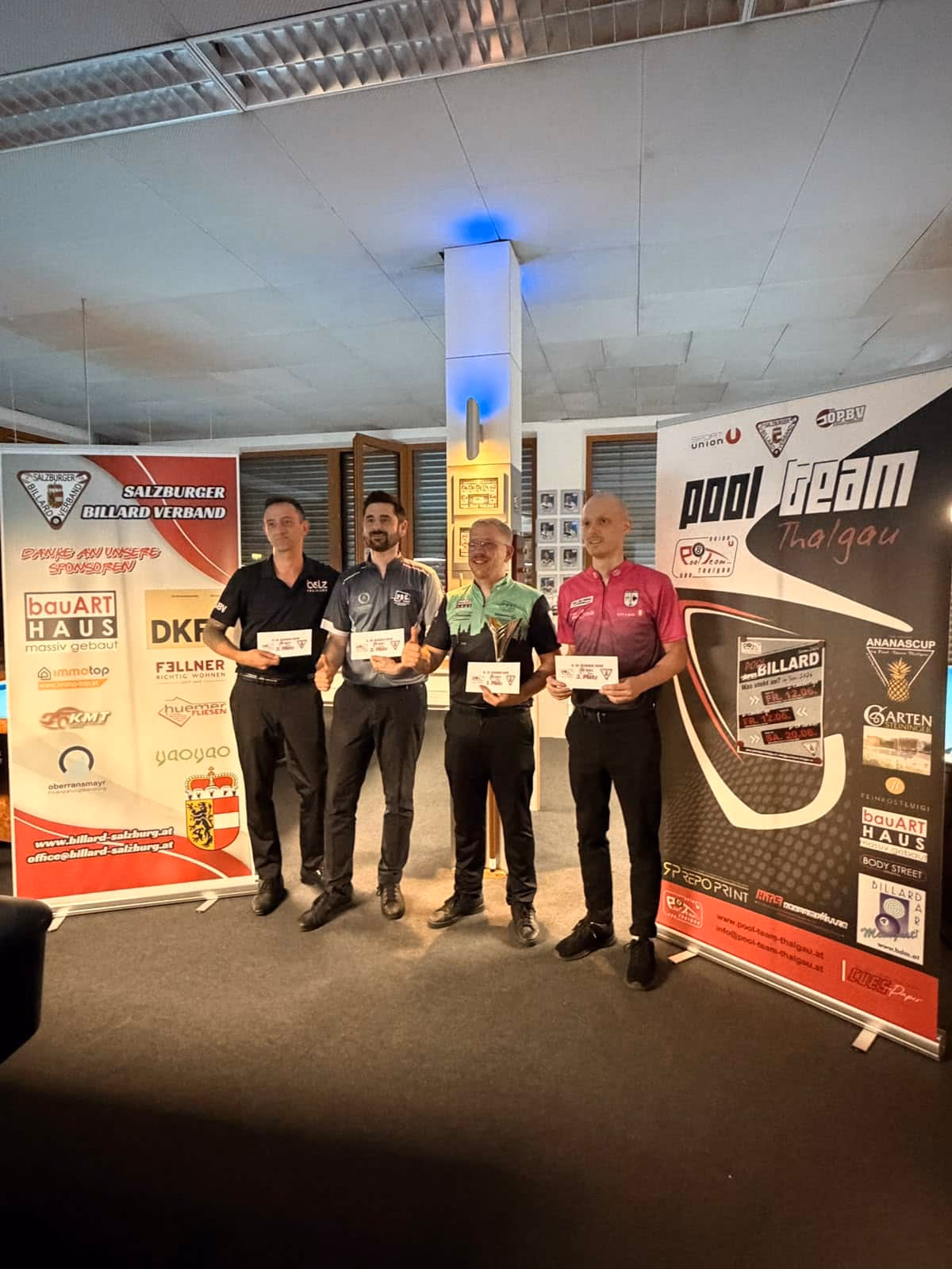 2. LV-Turnier 2026 im 10-Ball in Thalgau